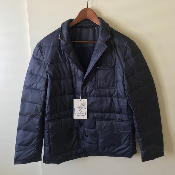 NWT Down Blazer Puffer Coat Men's - Picture 2 of 9
